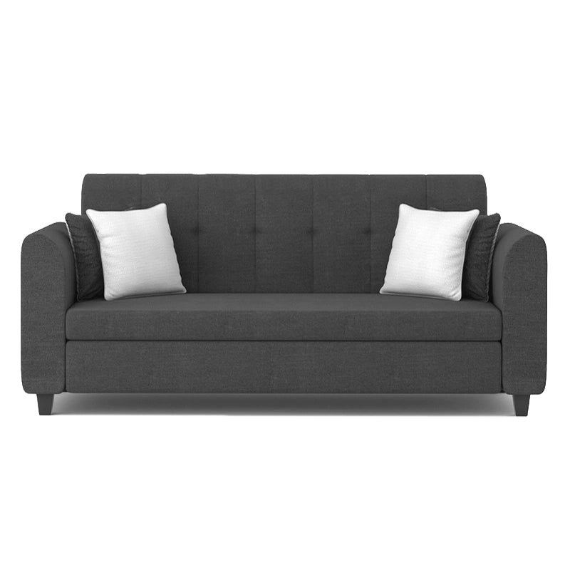 Torque India Collen 3 Seater L Sofa For Living Room - Grey | 3 Seater L Sofa Set - TorqueIndia